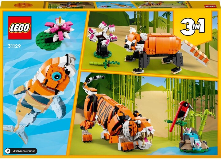 Set LEGO Creator 31129 Majestic Tiger