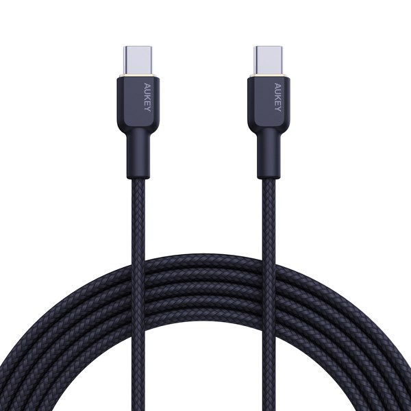 Кабел Aukey, USB C / USB C, 1 m