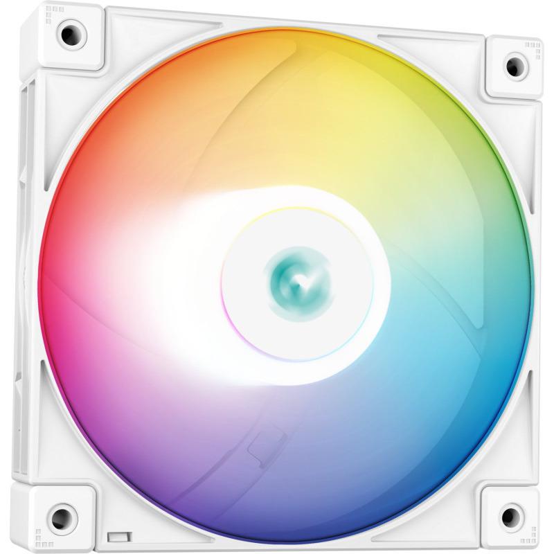 Ftohës uji për CPU Deepcool LS720 WH, radiator 360mm, A-RGB, i bardhë