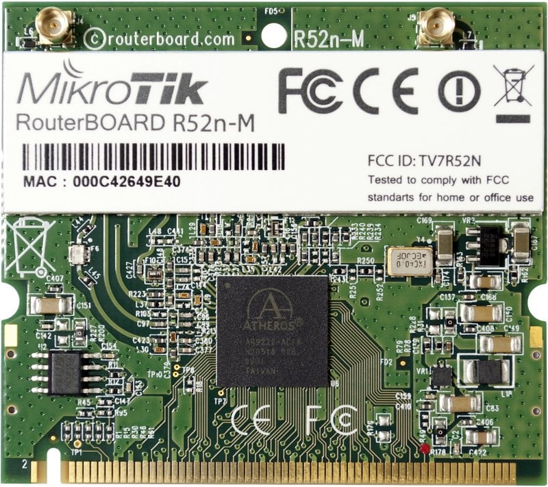 Kartë Wi Fi Aptel R52Nm, mini PCI, dual band 2.4 5 GHz