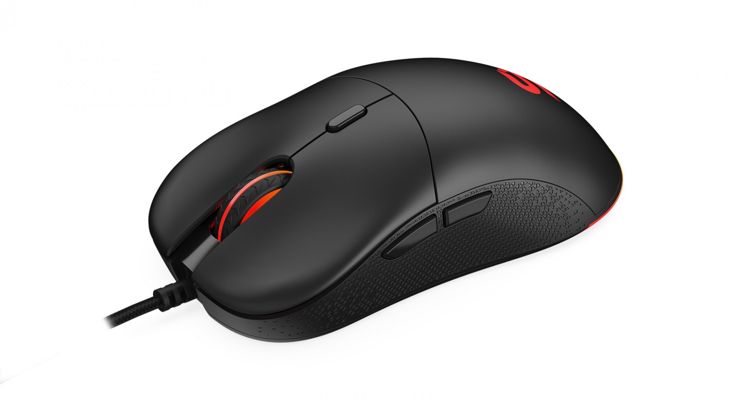 Maus SPC Gear GEM PMW3325 - USB, e zezë
