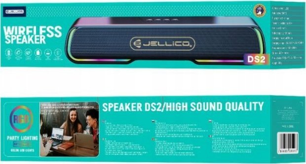 Kaltoparlant Bluetooth Jellico DS2, 1200mAh, wireless, i zi
