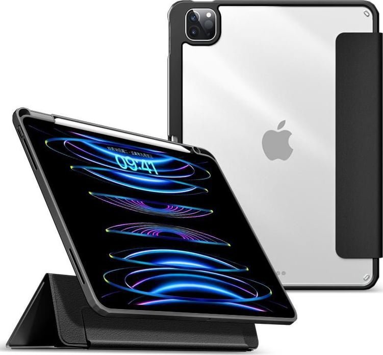 Mbulesë tablet ESTUFF ES68202301, 12.9", folio, e zezë