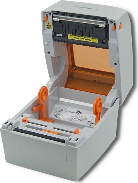 Printer termik etiketa Qoltec 50245, direkt termik, profesional, i bardhë
