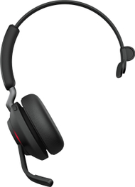 Kufje me mikrofon Jabra Evolve2 65 UC Mono, USB C, pa tel, e zezë