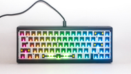 Tastierë mekanike Ducky Project D Tinker 65 Barebone, 65%, RGB, e zezë