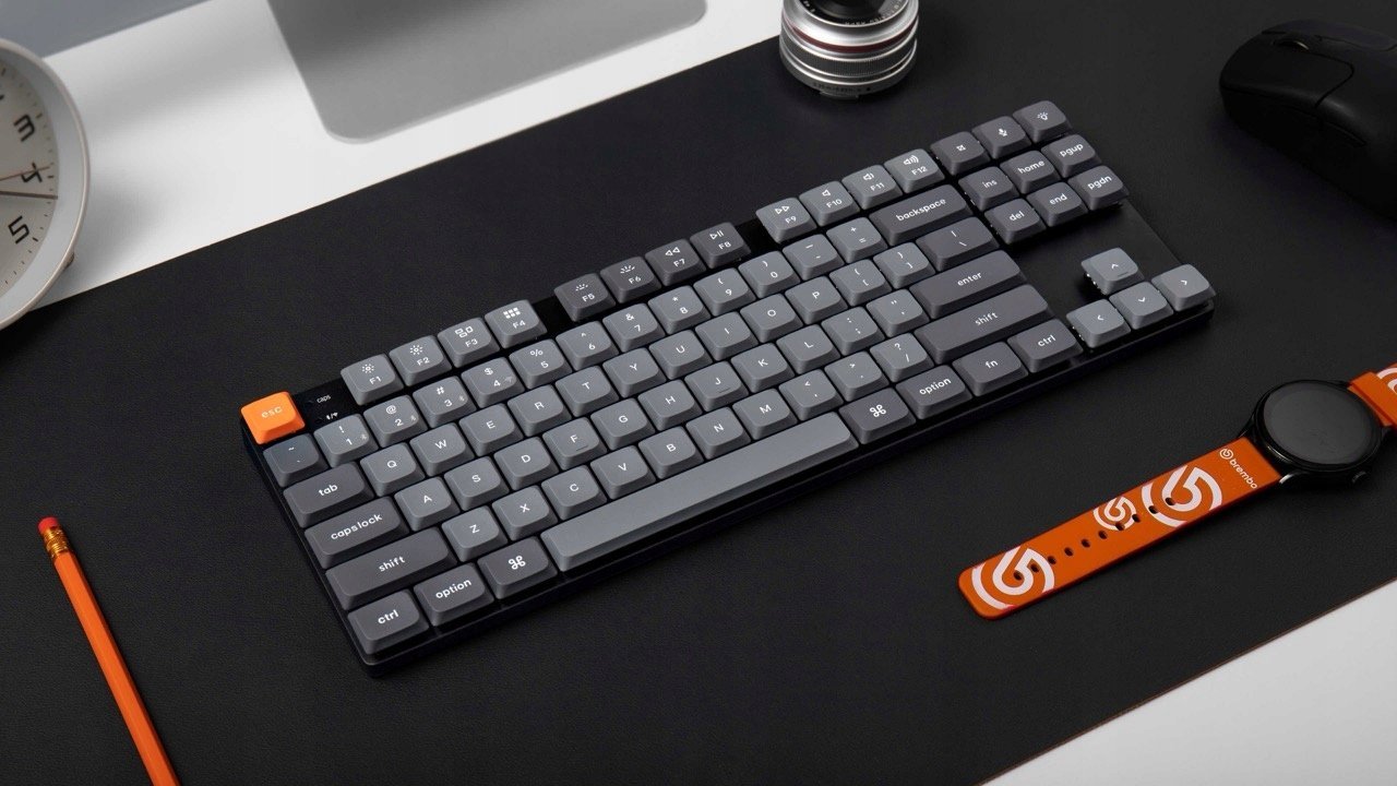 Tastierë mekanike wireless Keychron K1 Max K1M H1, low profile, LED, e zezë