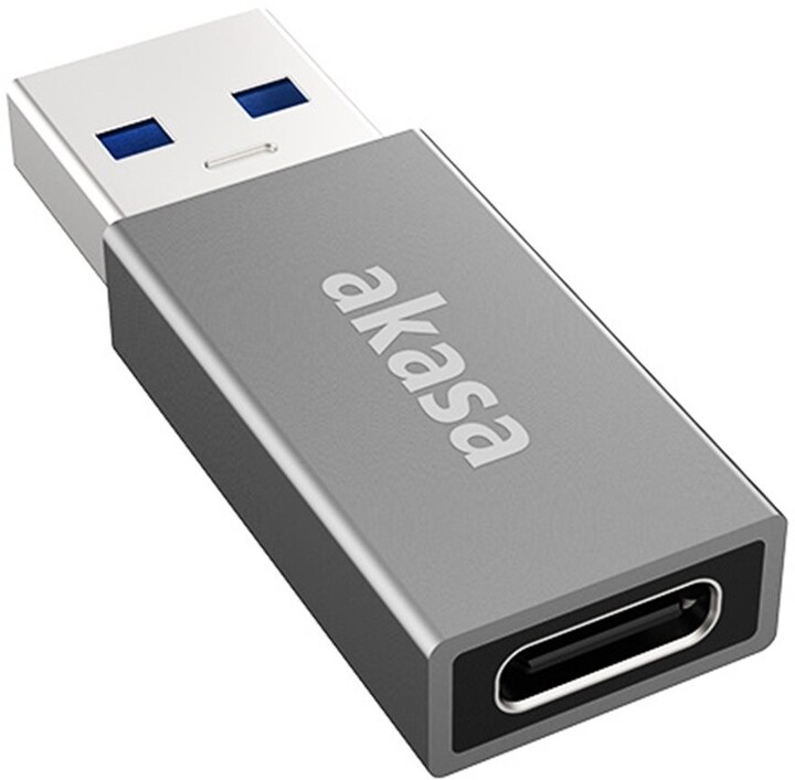 Përshtatës Akasa USB3.1 Gen2 Type-C - USB-A (F/M), 2 copa
