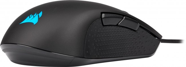 Гејмерски глушец Corsair M55 RGB PRO, 12400 DPI, USB, црн