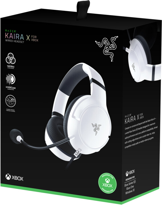 Kufje Razer Kaira X për Xbox, të bardha