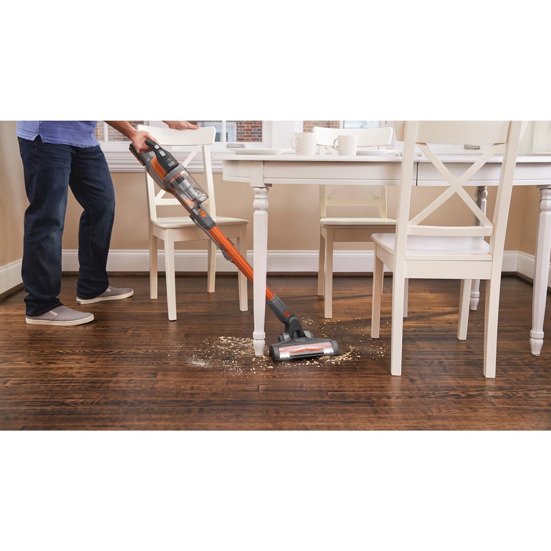 Fshesë me korrent pa kabllo Black+Decker PowerSeries Extreme BHFEV182C-QW, 18V, vertikale 4 në 1, gri