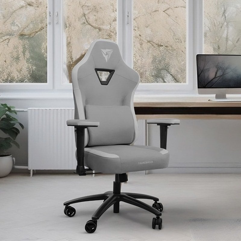 Karrige gaming ThunderX3 EAZE LOFT, ergonomike, me mbështetje lumbare, gri