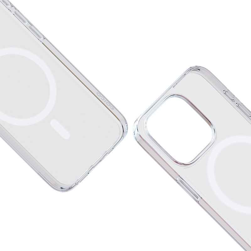 Mbrojtëse telefoni Epico Mag+ Hero, 6.7", MagSafe, transparente