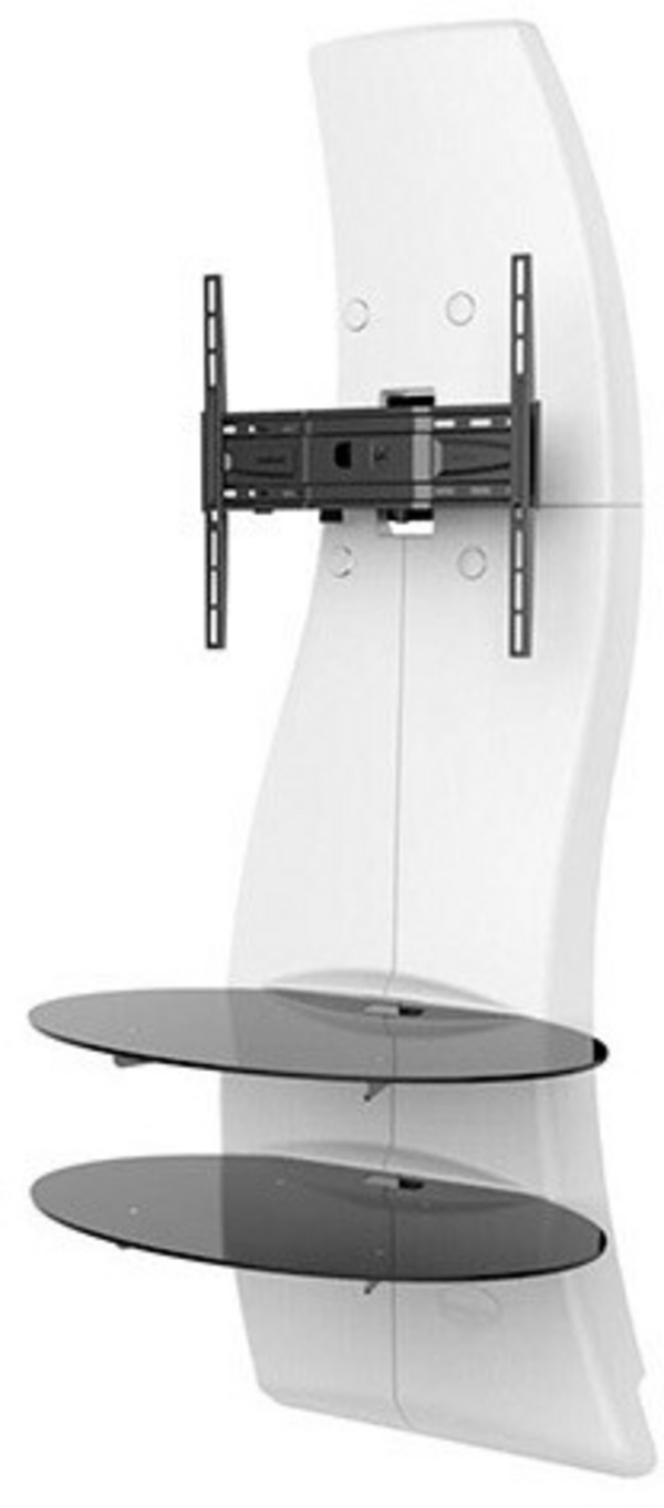 Mbajtëse Meliconi 488092 Ghost Design 2500 Rotation MATT për TV 32-70 ", e bardhë mat