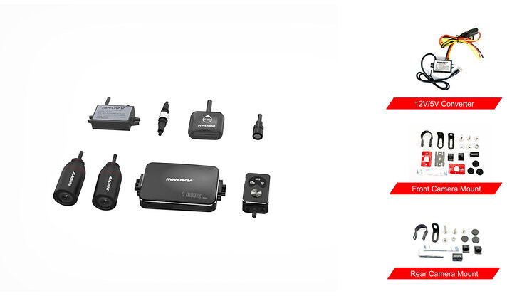 Kamerë për motoçikletë INNOVV K3, e zezë