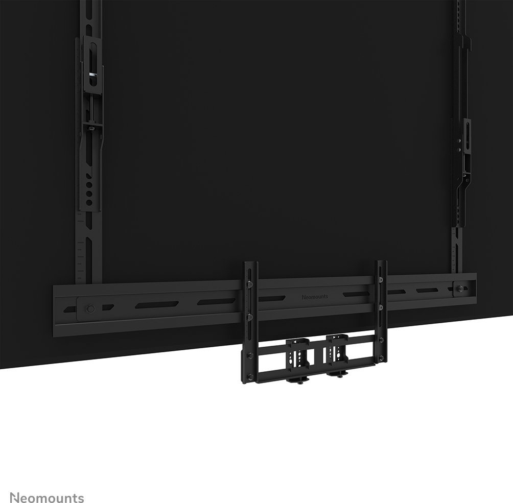 Mbajtëse videobar Neomounts AV2-500BL, për ekrane 43", montim VESA, e zezë