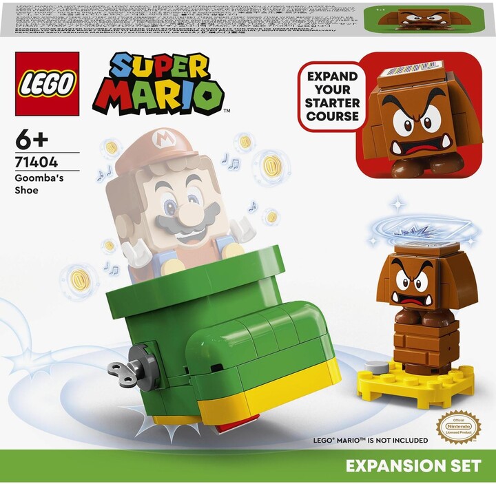 Set zgjerimi LEGO® Super Mario™ 71404 Goomba's Boot, 76 pjesë