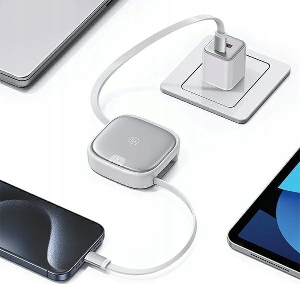 Kabllo USB Usams SJ650USB03 3in1, 1m, 60W, vjollcë