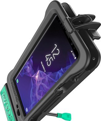 Mbulesë mbrojtëse RAM Mounts IntelliSkin HD për Samsung Galaxy S9, standard ushtarak, e zezë