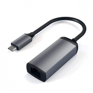 Përshtatës Satechi Aluminium USB-C - Ethernet, i hirtë