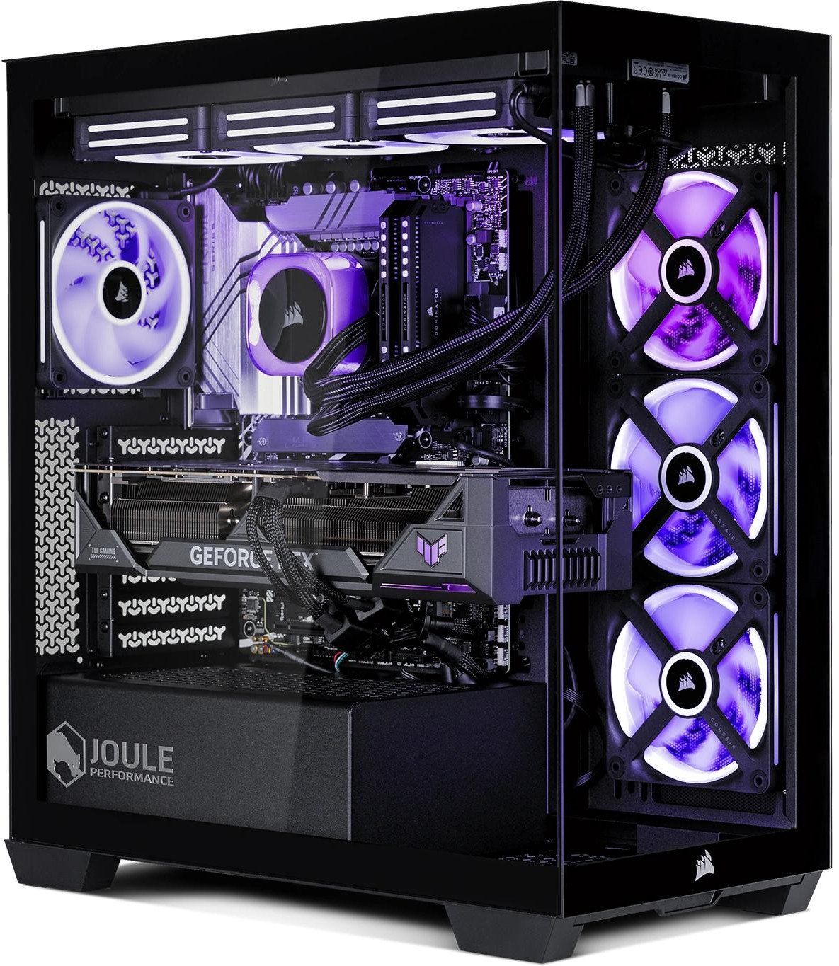 Kompjuter gaming Joule Performance ICUE LINK, RTX 5080, R7 X3D, 64GB RAM, 4TB SSD, i zi