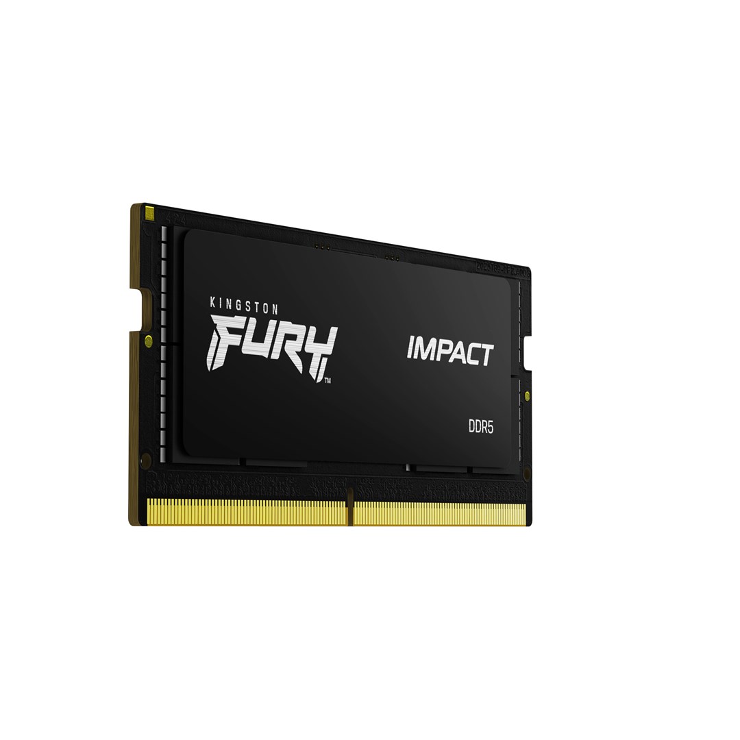 RAM меморија Kingston FURY Impact, 64GB, DDR5, 4800MHz, црна