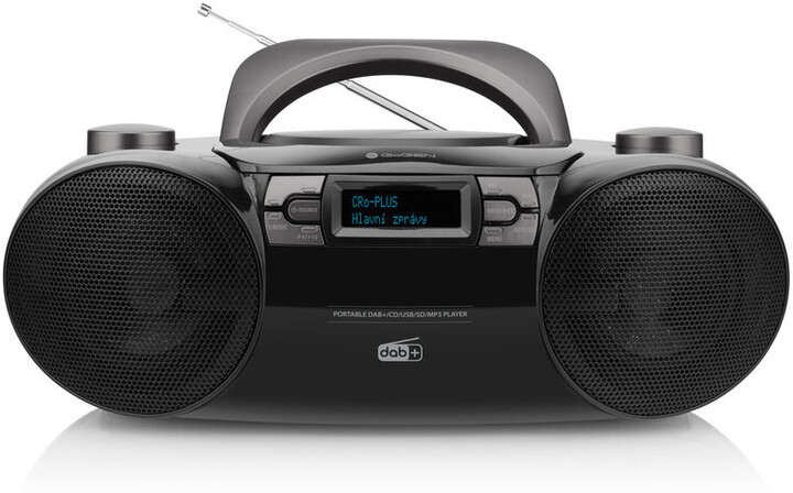 Radio GoGEN CDM 390, e zezë-hirtë