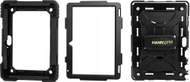 Kuti mbrojtëse për tablet me mbajtëse kick stand, universale, e zezë