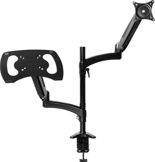 Krah monitori dhe laptopi Trust Mara, deri 32", ergonomik, i zi