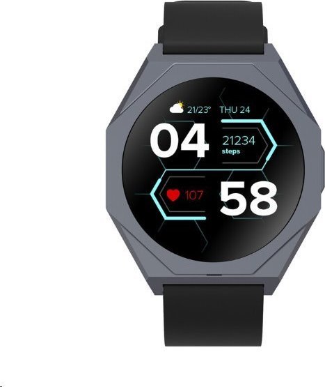 Orë inteligjente Canyon Otto SW-86, IPS, IP68, e zezë