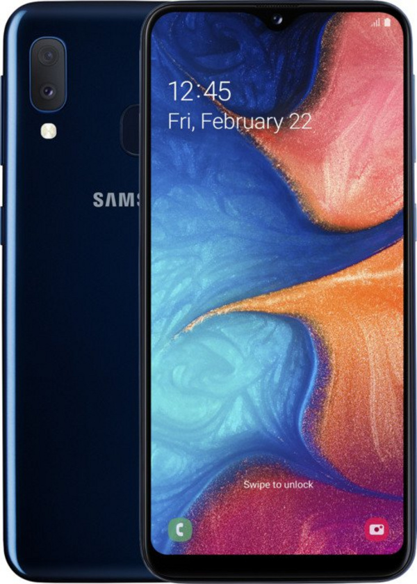 Celular Samsung Galaxy A20e, 3GB/32GB - i kaltër