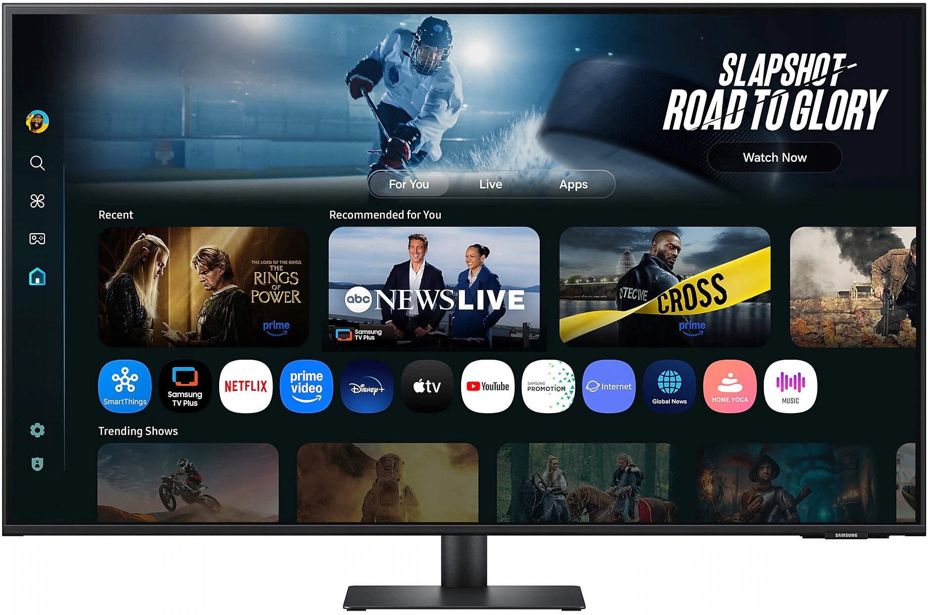 Monitor Smart Samsung M7 M70F, 43", 4K, Vision AI
