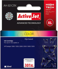 Patronë boje kolor ActiveJet AH-301CRX 301XL, 20ml, zëvendësim HP CH564EE