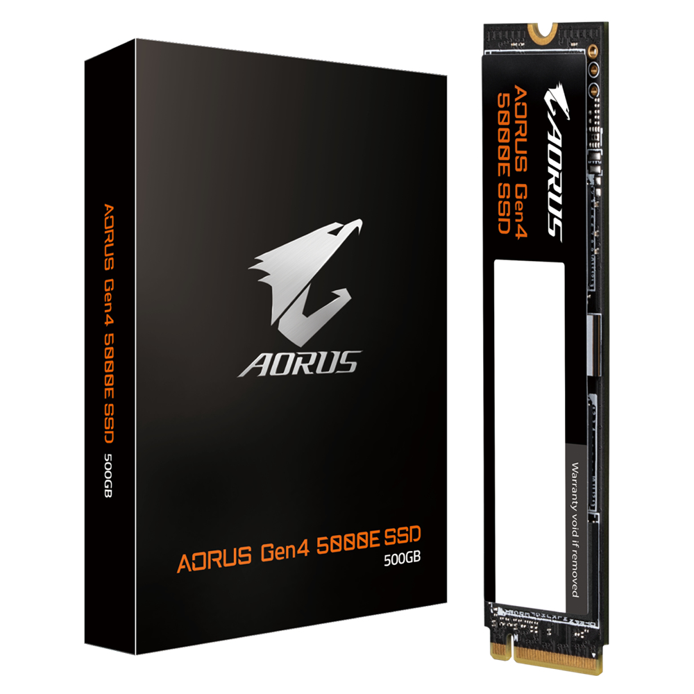 SSD GIGABYTE AORUS Gen4 5000E, 500GB, M.2 NVMe PCIe 4.0 | Gjirafa50