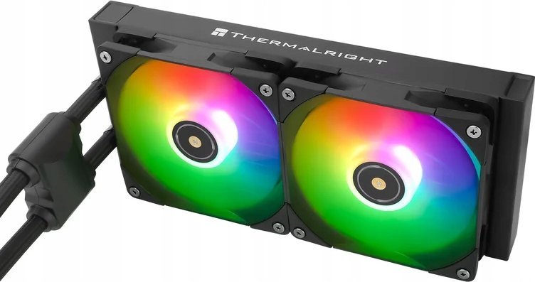 Ftohës me ujë Thermalright Frozen Notte, 240mm, ARGB V2, i zi