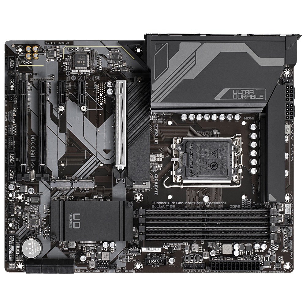Pllakë amë Gigabyte Z790 UD, ATX, LGA 1700 DDR5