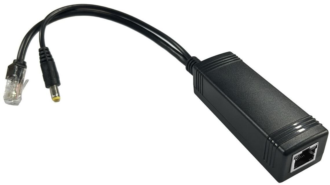 Ndarës PoE VivoLink, 5V 2A, i zi