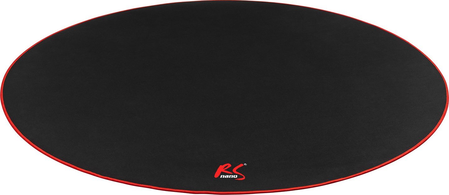 Matesë për karrige gaming NanoRS RS172, sipërfaqe kundër rrëshqitjes, e zezë