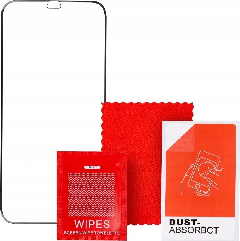 Mbrojtës ekrani Veason 6D Pro, për iPhone 16 Pro Max, xham i kalitur, i zi