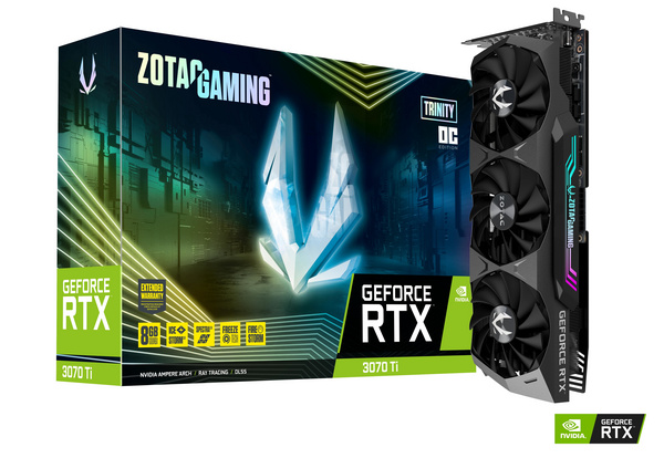 Kartelë grafike Zotac GAMING GeForce RTX 3070 Ti Trinity OC NVIDIA 8 GB GDDR6X