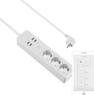 Multiprizë smart Acme SH3103, WiFi, 3xAC/4xUSB, e bardhë