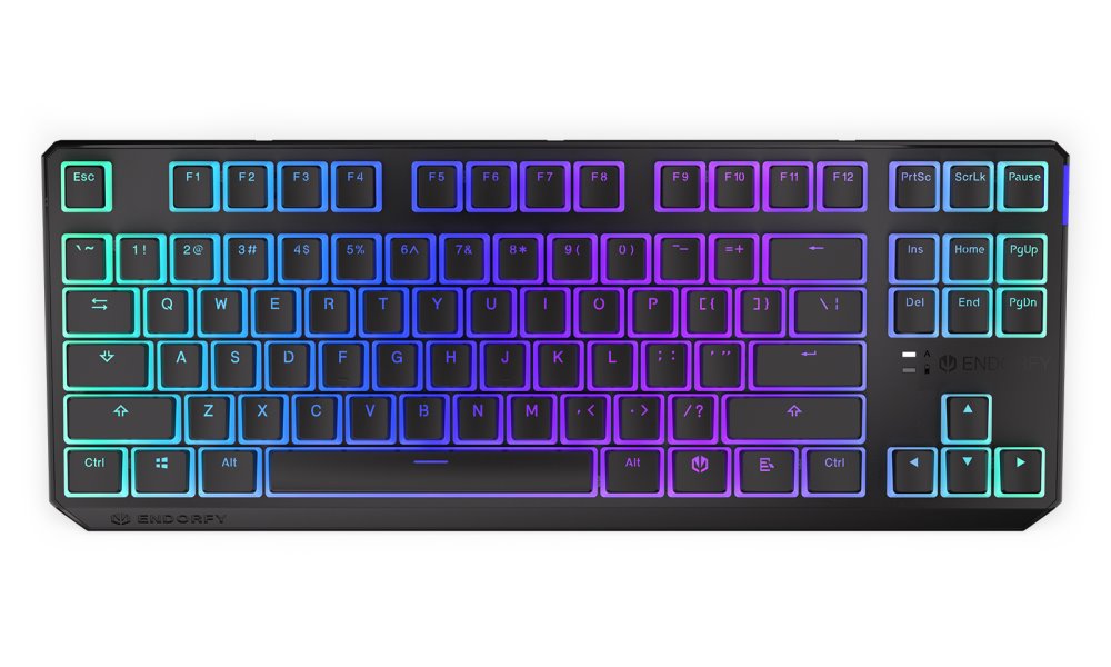 Tastierë Endorfy Thock Wireless Pudding, Kailh Red, e zezë, US