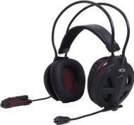 Kufje gaming Gamdias Hebe V2 GHS3300, stereo, me mikrofon, të kuqe