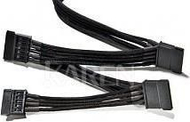 Kabllo energjie be quiet CS6940, SATA 15 pin në SATA 15 pin, 0.9m, e zezë