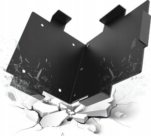 Mbajtëse murale JYS për Xbox Series X, metal, e zezë