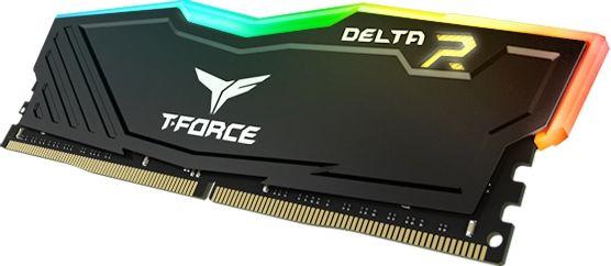 Memorie TeamGroup T-Force Delta RGB, DDR4, 16 GB, 3200 MHz, CL16, TF3D416G3200HC16FDC01