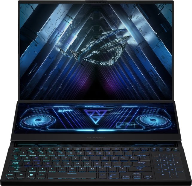 Laptop ASUS ROG Zephyrus DUO 16 GX650PZ-NM015W, 16", Ryzen 9-7945HX, 32GB RAM, 2TB SSD, Nvidia RTX4080