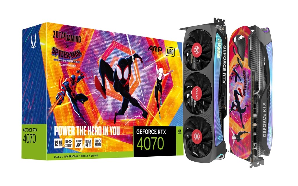 Kartë grafike Zotac NVIDIA GeForce RTX 4070, 12 GB GDDR6X, ZT-D40700F-10SMP