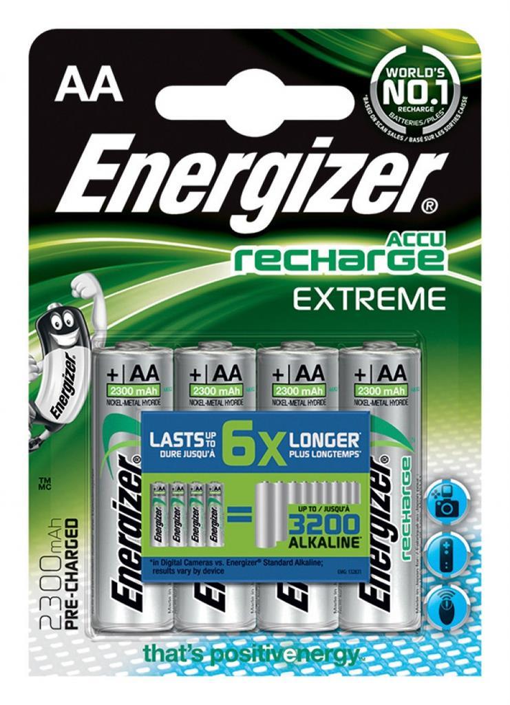Bateri Energizer Extreme AA / R6, 2300mAh, 4 copë
