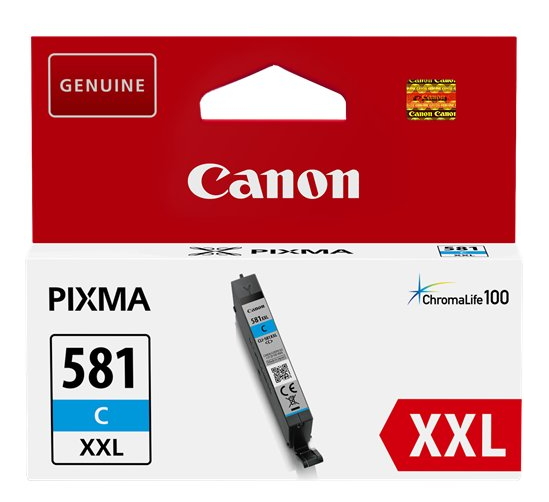 Ngjyrë për printer Canon INK CLI-581XXL, e kaltër